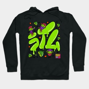 L1M0N Graffiti 6AT0W3AR Anniversary Tee Hoodie